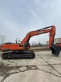 2024 Doosan DX340LCA crawler excavator, side view