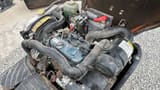 2018 Kubota K008-3 mini excavator engine compartment view