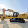 2022 Caterpillar 330GC crawler excavator, side profile view