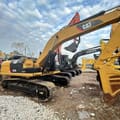 Caterpillar 325D crawler excavator, side view