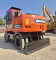 2021 Doosan DH150W-7 wheel excavator rear view