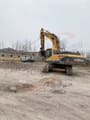 2018 Hyundai R305LC-9T crawler excavator, rear three-quarter view