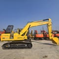 2024 Komatsu PC210 crawler excavator, side view