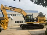 2022 Caterpillar 349D2L crawler excavator, side profile view