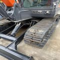 2022 Doosan DX55-9C mini excavator lower chassis view