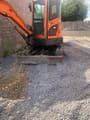 2012 Doosan DX35Z mini excavator front view