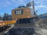 2015 Caterpillar M320F wheel excavator, rear view