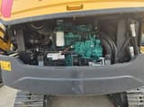 2024 Volvo EC60 crawler excavator engine compartment view