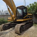 2024 Caterpillar 330B crawler excavator, front three-quarter view