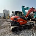 2023 Kubota KX183-3 mini excavator, rear three-quarter view