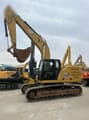 2019 Caterpillar 330 crawler excavator, side view