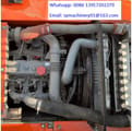 2023 Hitachi ZX120 mini excavator engine compartment view