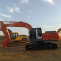 2023 Hitachi Zaxis 210 crawler excavator, side profile view