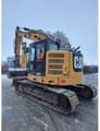2018 Caterpillar 315F crawler excavator, rear three-quarter view