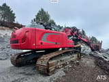 2014 Liebherr R922 crawler excavator, rear three-quarter view