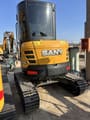 2023 Sany SY35U mini excavator, rear view