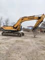 2018 Hyundai R305LC-9T crawler excavator, side profile view