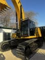 2024 Caterpillar 345GC crawler excavator, front three-quarter view