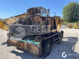 2010 Liebherr A316 wheel excavator rear view