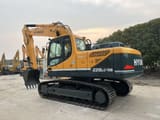 2024 Hyundai R220LC-9S crawler excavator, rear three-quarter view