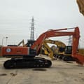 2021 Hitachi Zaxis 240 crawler excavator, side view