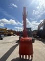 2019 Hitachi ZX120 crawler excavator, front view of bucket and boom