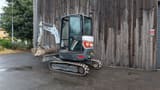 2022 Bobcat E26 mini excavator, side view