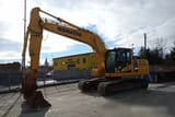 2018 Komatsu PC210LC-11 crawler excavator, side view