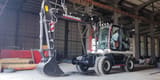 2025 Galen RAIL MOVER wheel excavator, side view