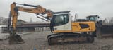 Liebherr 922 crawler excavator, side view