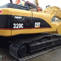 2020 Caterpillar 320C Raupenbagger Seitenansicht