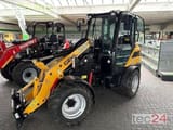 2022 Mustang AL 550 mini excavator, front three-quarter view