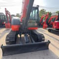 2022 Kubota KX080-4 crawler excavator rear view