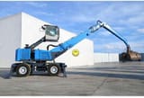 2016 Fuchs MHL350 material handler, side view
