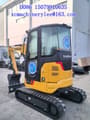 2025 LiuGong 9027F Mini Excavator with a clear view of the operator's cab and side engine compartment.