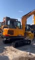 2020 Sany SY60C mini excavator, rear three-quarter view