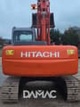 2006 Hitachi ZX130 crawler excavator rear view