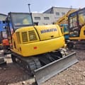 2024 Komatsu PC70-8 crawler excavator rear view