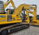 Komatsu PC220-8 escavatore cingolato, vista laterale