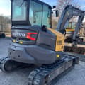 2023 Volvo ECR58F mini excavator rear view