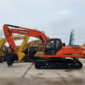 2016 Doosan DX225LCA crawler excavator side view