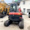 2021 Kubota U55-5 mini excavator rear view
