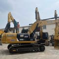 2000 Caterpillar 330D crawler excavator side view