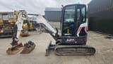 2023 Bobcat E27Z mini excavator, side profile view