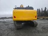 2022 Komatsu PC210LC-11 crawler excavator, rear view
