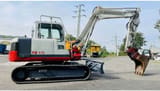 2007 Takeuchi TB175 mini excavator, side view