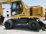 2015 Komatsu PW150-6 wheeled excavator side view