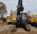 2021 Volvo EC140 crawler excavator, front view