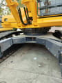 2024 Komatsu PC450-8 crawler excavator undercarriage and cab base view