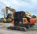Sany SY60C mini excavator, side view